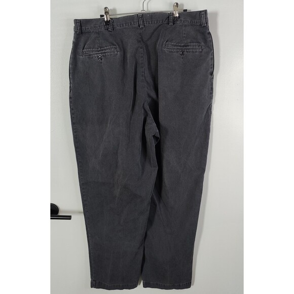 RRL Double RL Ralph Lauren Pants Mens 32x30 Gray Chino Wide Leg Baggy USA - Picture 2 of 8